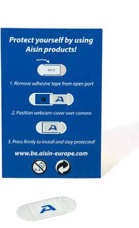 Aisin logo on both sides Material: PVC Measurements: 6 x