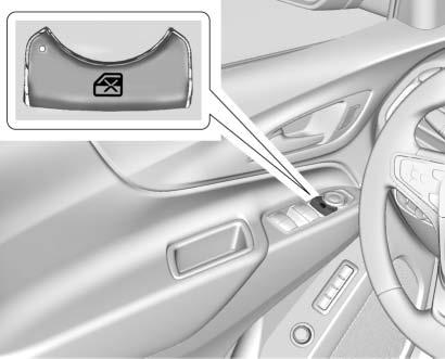 Window Lockout This feature stops the rear door passenger window switches from working. Press 2 to engage the rear window lockout feature. The indicator light is on when engaged.