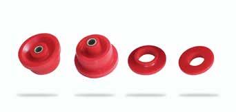 Pedders urethane bushes make an ideal replacement, offering a high capacity to bear tension, compression and friction.