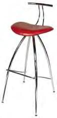 Chair, Black & Red 20 L x 20 D