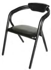 K-4 42 Diameter Top x 29 H K-5 Chair, Black