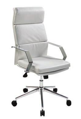 81063 flex chair Black Plastic/Chrome 24