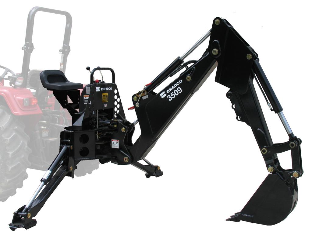 3509 & 3511 BACKHOE 3-POINT HITCH /