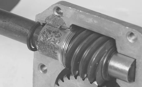 Auger Gearbox Service Failure Analysis GEARBOX ASSEMBLY There are some misconceptions regarding these gearboxes that result in incorrectly identifying the causes of failure.
