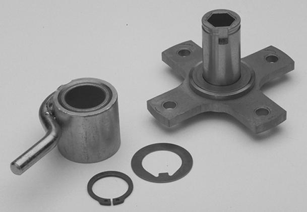 Traction Drive Systems 6. There are 2 versions of the hub and slider. The early models use a normal thrust washer on either side of the slider.