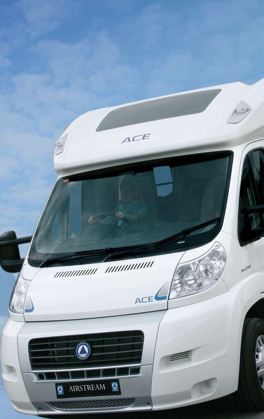 Enjoy the freedom Complete customer satisfaction is always a top priority at Ace and the quality ethos extends to the after sales service and market-leading manufacturer s warranty package that comes