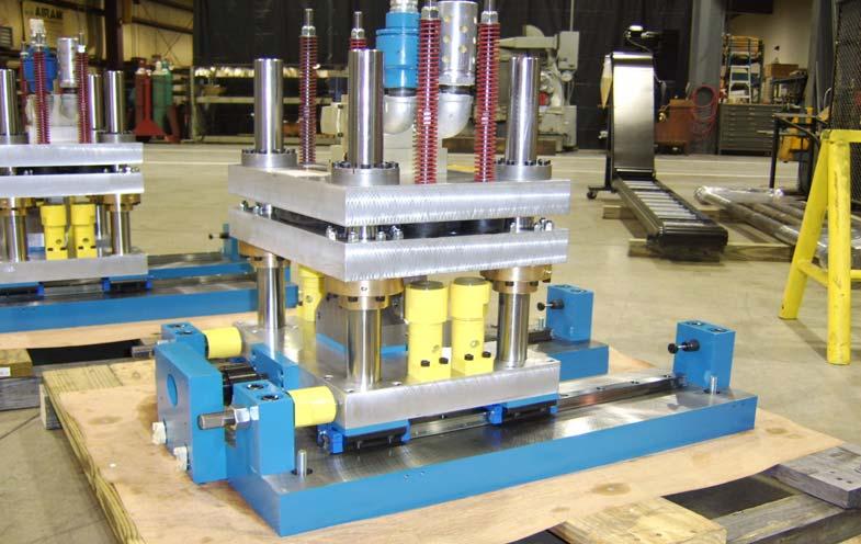 PAPER MANUFACTURING AIRAM Presses can be added into a paper manufacturing line to provide a cut to length operation.