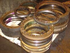 Assembly: Bearings are assembled with new rolling elements, seals and