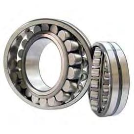 Spherical Roller Bearings Spherical roller bearings are double row, self-retaining units comprising solid outer rings with a concave raceway, solid inner rings and barrel rollers with cages.