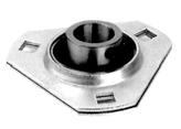 This type is applied to the machine whose rotating speed is low or medium, or the machine with light load. The insert ball bearing for the pressed housings are usually SA or SB series. 2.