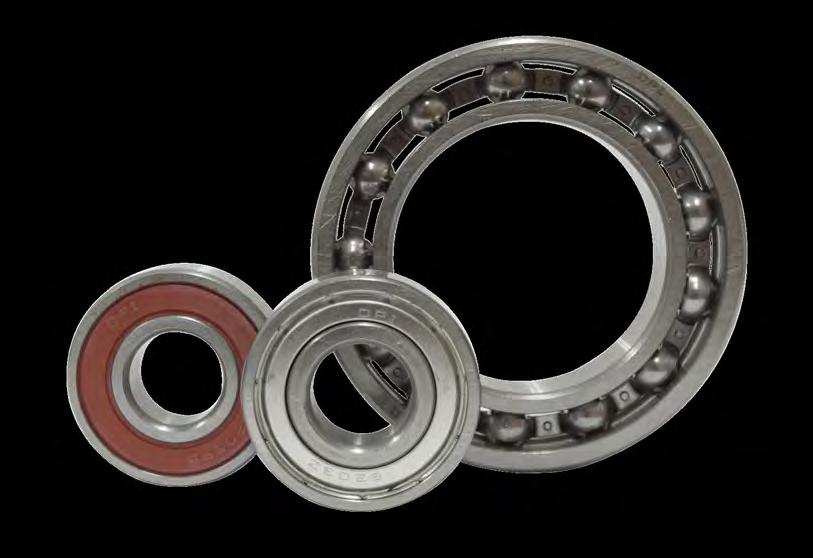 02 Deep Groove Ball Bearing Deep groove ball bearing are the most popular and support radial and certain degree of axial load in both direction simultaneosly.