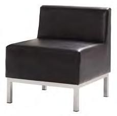 available SOFA black vinyl 830119 87"L 30"D 33"H Powered options available