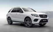 GLE 250 d 4MATIC Technical Data 2,143cc, 4-cylinder, 150kW, 500 Nm Direct-injection, turbocharged ECO start/stop function 9G-TRONIC Permanent all wheel drive Fuel Data 6.