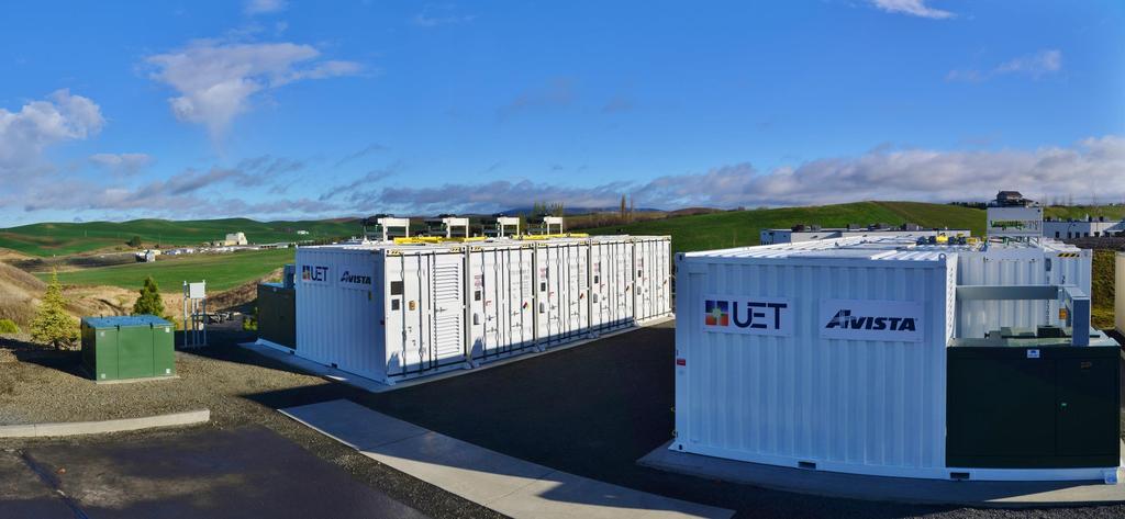 THE ONLY MEGAWATT-SCALE CONTAINERIZED FLOW BATTERY Uni.