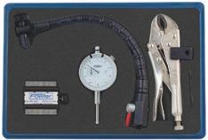 72-520-700-0 Anyform and Rotor Combo Kit DISC ROTOR THICKNESS GAGE Dial Gage is designed to check wearing of disc rotors.