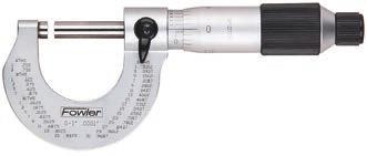 0002" 3-4" w/standard 72-224-009-0 Metric Digit Counter Outside Micrometer ±0.004mm 0-25mm 72-224-010-0 Metric Digit Counter Outside Micrometer ±0.