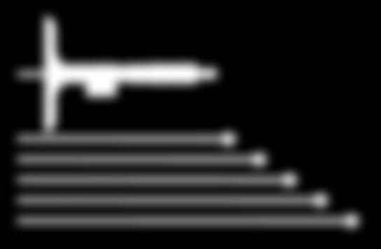 001" 4" 0-6" DIGIT COUNTER DEPTH MICROMETER AUTO TOOL CRIB Range: 0-6" Easy to read Digit Counter.001" Graduations 6 Rods Satin chrome finish Ratchet thimble Locking clamp Rod diameter:.