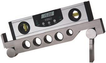 9" ELECTRONIC LEVEL Fowler's 9" Laser Level provides instant 4 x 90 digital inclination display.