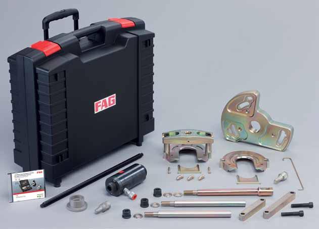 4 Description and shipment of the FAG special tool 4 Description and shipment of the FAG special tool Using special tools is an absolute necessity to ensure the correct removal and installation of