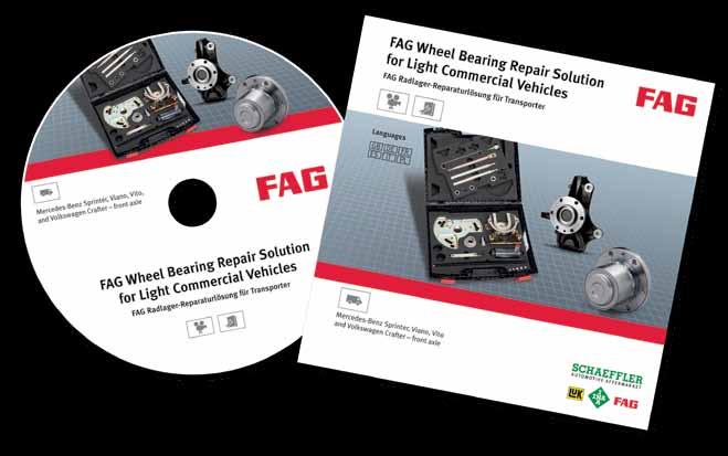 5 FAG Wheel Bearing removal and installation procedures 5 FAG Wheel Bearing removal and installation procedures FAG Wheel Bearing Repair Solution for Light Commercial Vehicles training DVD The FAG