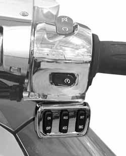 Instruments, Features and Controls Right Handlebar Switches Engine Stop/Run Switch The engine stop/run switch is located on the right handlebar.