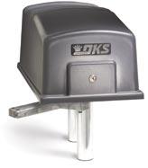 Motor enclosed in dye-cast aluminum with a corrosion proof treatment. Designed for gates up to 10 feet long.