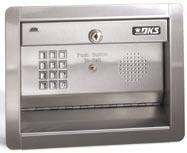 Has A-Z scrolling buttons to access built-in electronic directory. Can be used in residential as well as commercial applications. Requires dedicated phone line.