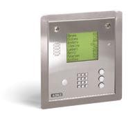 sites. Requires a dedicated phone line. Available in flush or surface DKS mount. 1837 ITEM NUMBER: 863 2,370.00 125 memory.