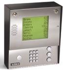 Built-in single line LCD directory. 8000 event transaction buffer. Dedicated phone line required.