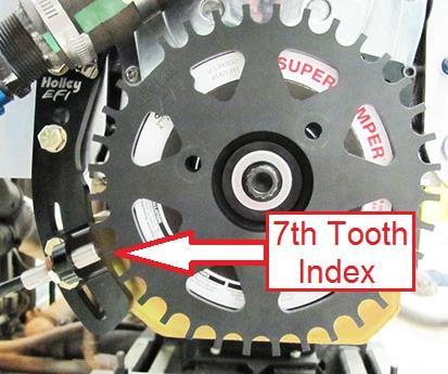 Adjust the wheel as necessary to align the bolt holes & secure the crank wheel to the balancer using the supplied 3/8-18 x 1.25 screws (11) & 3/8 washers (12), as shown in Figure 7.