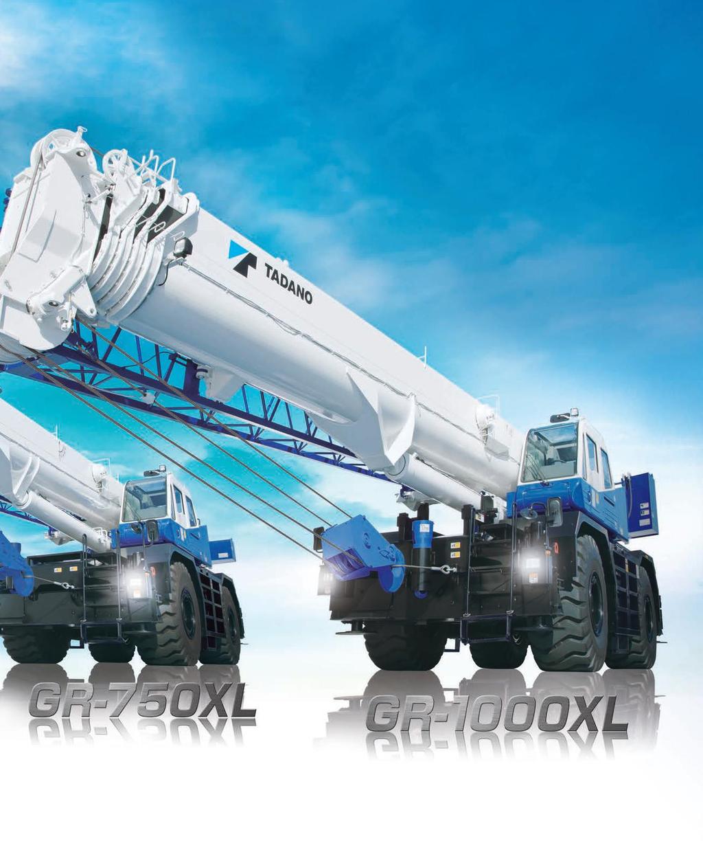 CONTENTS NEW FEATURES HELLO-NET System The Environmentally Friendly Features Fuel Monitoring System Eco Mode System Positive Control System Crane The Ultimate boom for rough terrain crane Assist