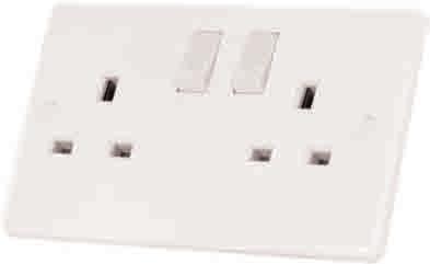 5mm conductors 2 earth terminals for easy installation Round Pin Sockets Outlets -with shutters SSL527 2