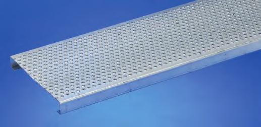 Traction Tread - Safe Loading Table Traction Tread Plank Width 12" Nominal 11 7 /8" 15 /16" 16 @ 5 /8" each 90 1 1 /4" 13 /16" Plank Lengths: 120" and 144" lengths Material Options: Mill-galvanized