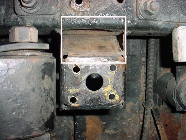 Two (2) in the side and two (2) in the frame support. (See Figure 3 ). ***Each time a hole is drilled, install 3/8 Grade 8 bolt/nut and washer and snug it down.