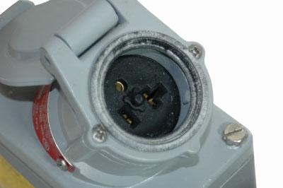 This 20 amp rated explosion proof power outlet is ideal for operators seeking a high quality, wet area rated power receptacle suitable for use in industrial and manufacturing applications.