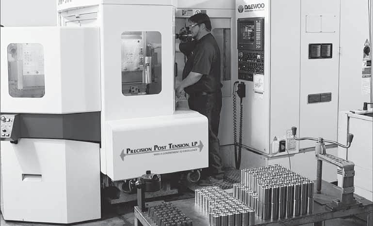 The Precision-Hayes Product Family Precision-Hayes manufactures and stocks a broad line of hardware and equipment for the Prestress,