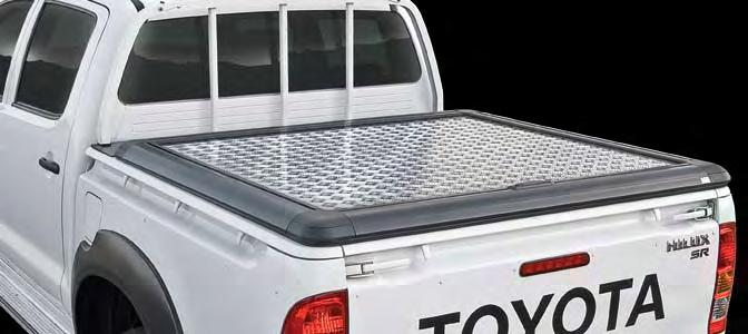 5 6 Toyota Hilux 2005~ 1 3-Piece Hard Lid (to fit vehicles with Sports Bars) Designed for A-Deck 2 1-Piece Hard Lid