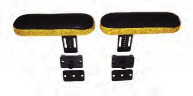 Miscellaneous Items Armrests - Hip Support Mount These armrests attach to seat mounted lateral hip supports.