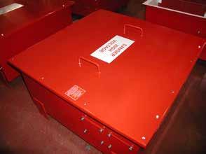 SEL-JBX SERIES MINE-DUTY MEDIUM-VOLTAGE JUNCTION BOX Description JRS SEL-JBX series junction boxes are used to provide a convenient point for termination, connection, and splitting of medium-voltage