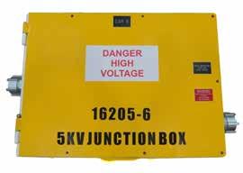 The JRS junction box is designed for use in harsh mining applications and features a high-strength enclosure and door, rugged door hinges or bolted door with mounting lips, conservative electrical