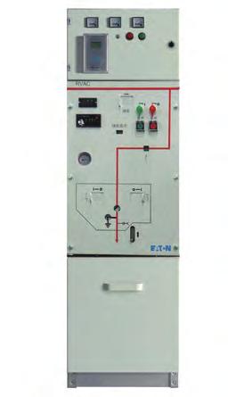 Circuit breaker panel (Function V) Standard 630A vacuum breaker 3-position disconnector PBD protection relay SF6 pressure gauge Voltage presence indicator Reliable interlock Operating handle Cable