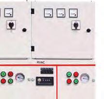 system for verification of safe isolation from supply Each panel type within the RVAC family is equipped with a standard three phase Voltage Detection System for voltage testing.