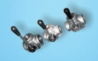 6, Hyva Valves Diverter & hose burst valves Manual operated diverter valve art no. Description Max.