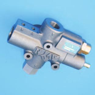 DHM & DHMC valve Tipping valve DHM- pneumatic operated art no. Description Max. press. Kit no.