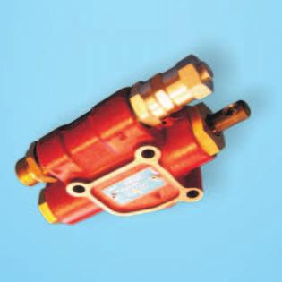 4 ET 80 Flow 5 Lmin. orts G 8 Weight.4 kg The hole pattern of this valve is not suitable for the standard Hyva tank or chassis mounting plate.