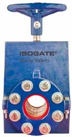 Isogate Mechanical Pinch Valves The Isogate MP Valve is a mechanical pinch valve used for effective control of abrasive and corrosive flow in industrial process systems.