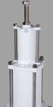 Pneumatically Operated Valves PI POSITION INDICATOR Metal rod in a plastic tube indicates whether the valve is open or closed. Furnished as a standard on all valves equipped with positioners.