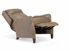 RECLINERS Charles Recliner 32" W x 43" D x 43" H Arm Height: 28" Seat Height: 19" Seat Depth: 21"