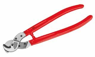 VDE liers V 180 Cable shears Cuts cable up to 27 mm, solid material up to 200 mm 2 Suitable for use up to 1000 V Not certified acc.