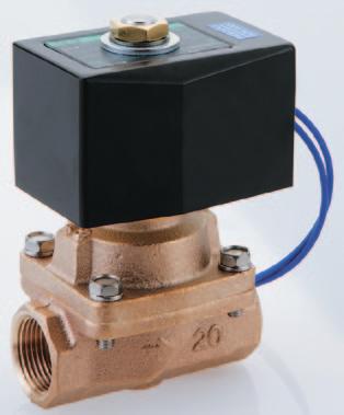 SPK Series Steam only Long-lasting Increased reliability! Proven 1 million cycle-life!! SPK Series solenoid valve improves on the reliability of our conventional model APK Series' 30 years.